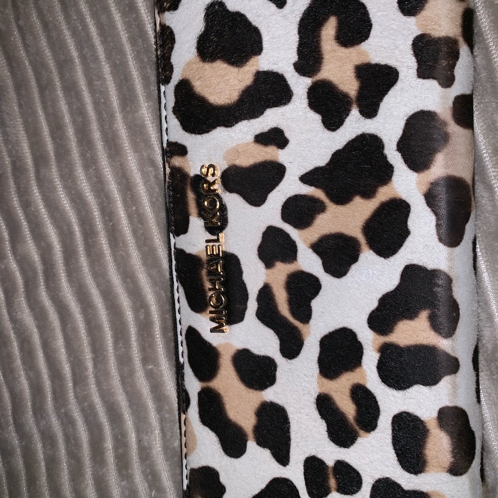 Large Leopard Wallet